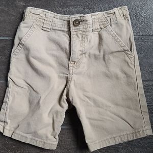 Toddler Wrangler Khaki Shorts w/ Adjustable Waist